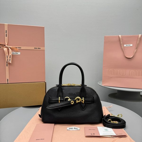BORSA AVENTURE IN NAPPA MIUMIU