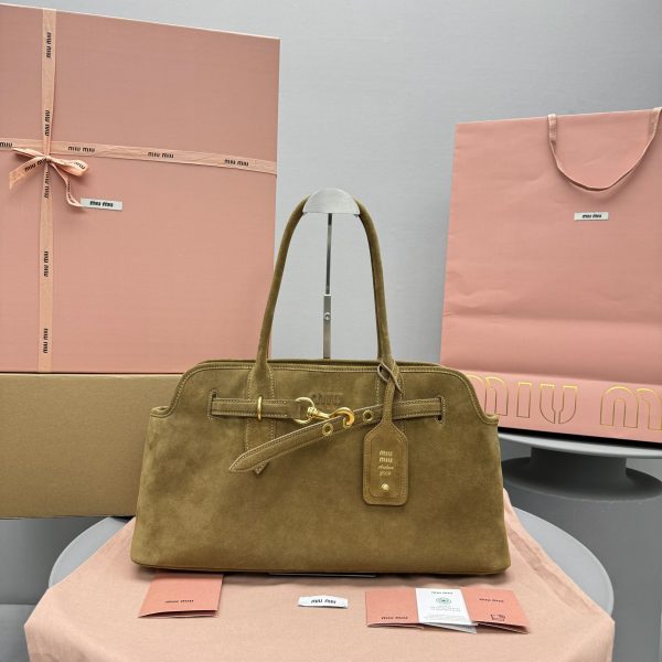 BORSA AVENTURE IN SUEDE MIUMIU