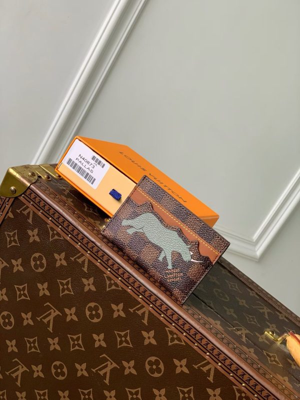 LOUIS VUITTON Portacarte di credito doppio